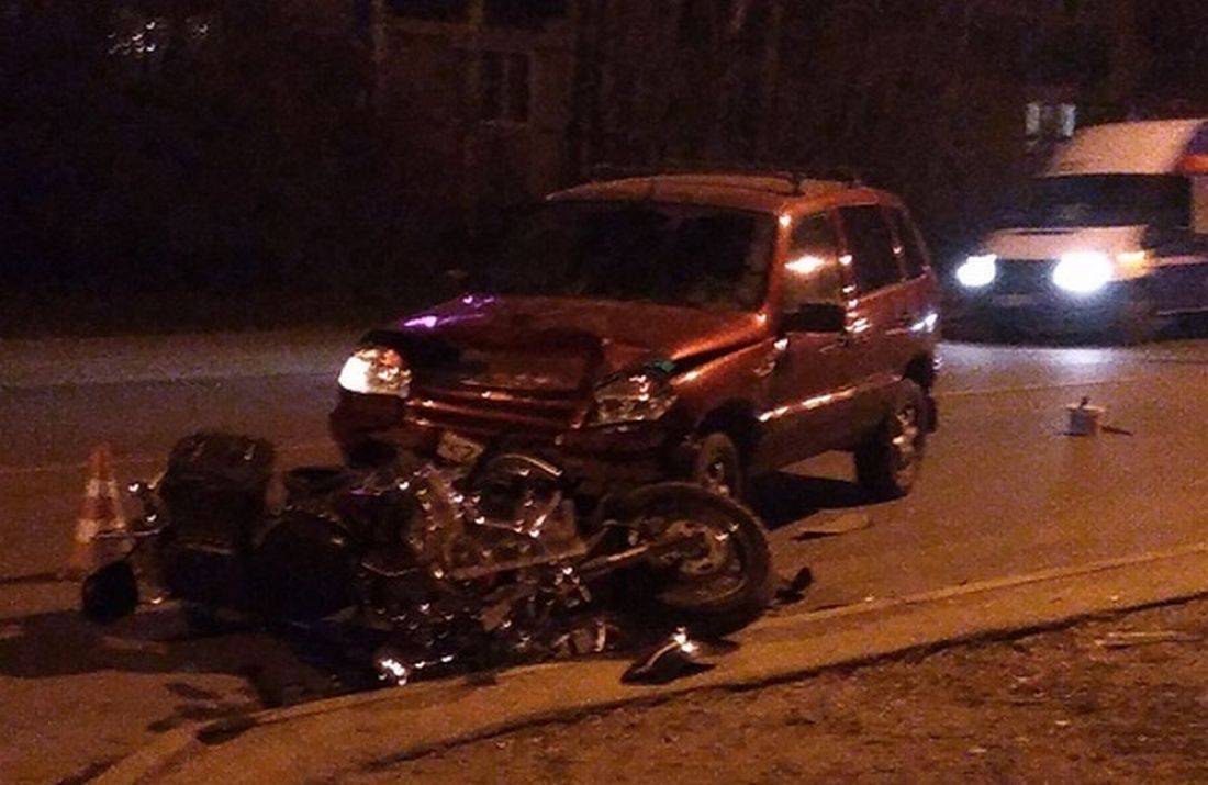Стали известны участники аварии с мотоциклом на улице Рахманинова в Пензе
